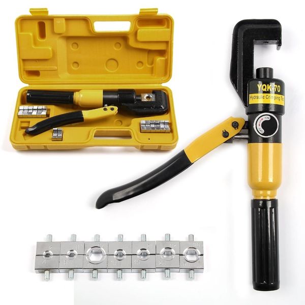 

6t hydraulic crimper tool kit tube terminals lugs battery wire crimping force