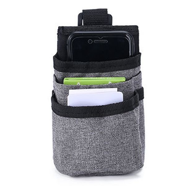 

multifunctional car pocket automotive air vent cards mobile phone storage pouch small bag car cosmetic bags 14.5x9x7cm