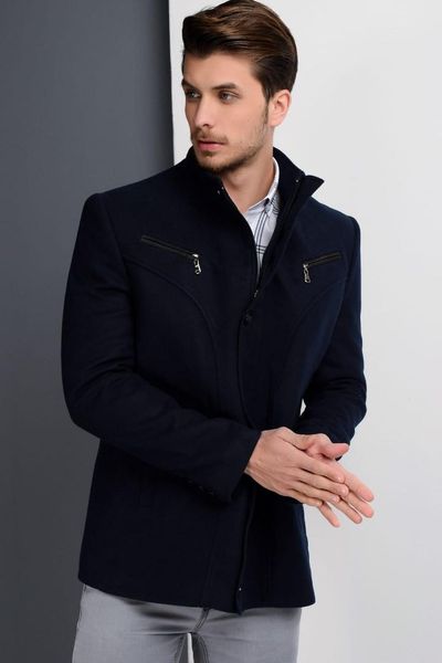 

dewberry male navy blue coat-1030001k7133, Black;brown