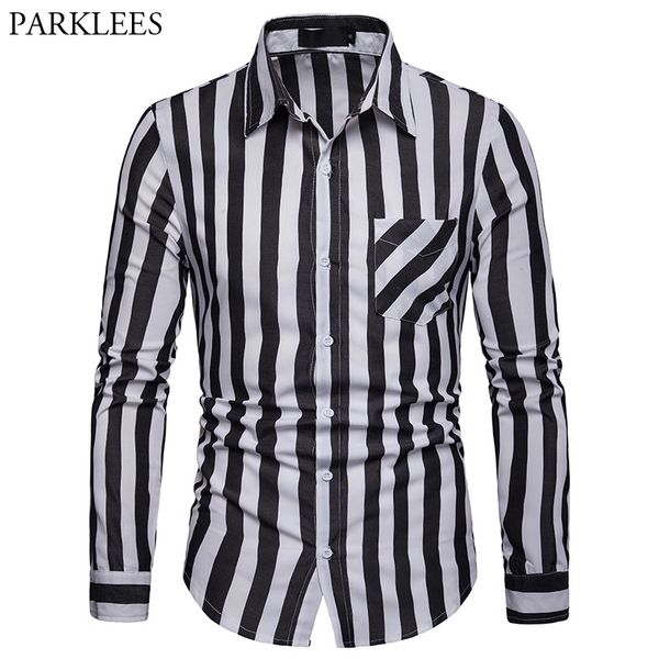 camisas de rayas para hombre