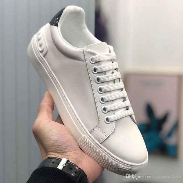 

white fashion men designer shoes colorful back real leather designer trendy sneakers women famous 4g webbing luxury shoes, Black