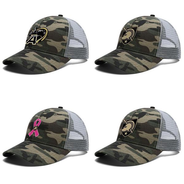 

unisex new york army black knights футбол логотип регулируемое trucker cap пап прохладный спорт vintage бейсбол hat mesh розовый рак груди с, Blue;gray