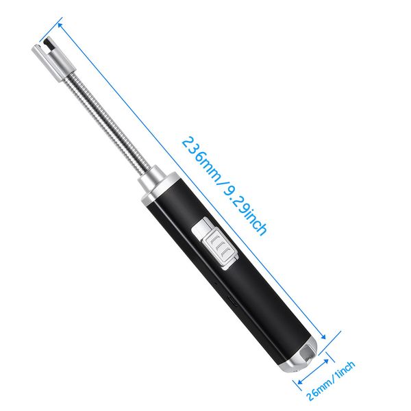 

usb аккумуляторная беспламенного свеча дуговая зажигалка для дома кухня барбекю печь кемпинга 899
