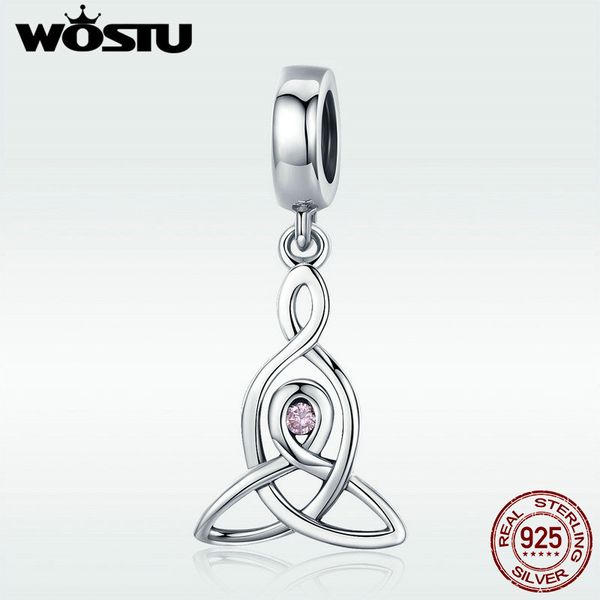 

wostu аутентичные 100% 925 silver лаки holy charms охраны подходят оригинальные wst браслеты браслеты fine jewelry dxc423, Bronze;silver