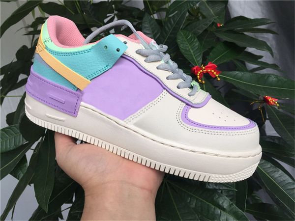 

2020 mens women platform fashion sneakers shadow pale ivory black white volt magic flamingo total orange wheat sports sneakers trainers36-45