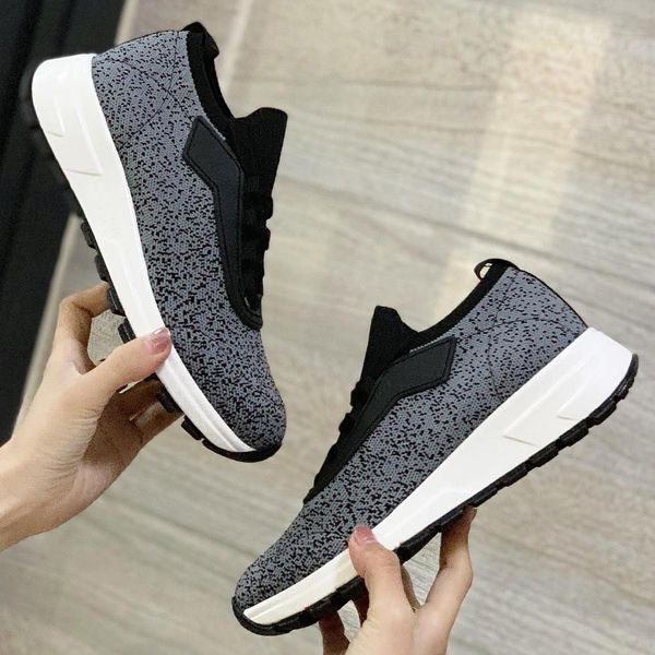 

new italian ladies casual and comfortable fashion women's shoes imported flying spinning woven plus special material surface qo0, Black