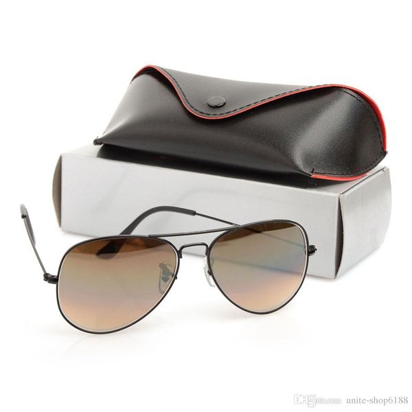 

brand brand pilot new classic boxs glasses glass men women sun glasses designer 58m gradient sunglasses eyewear with original cases gra pjow, White;black