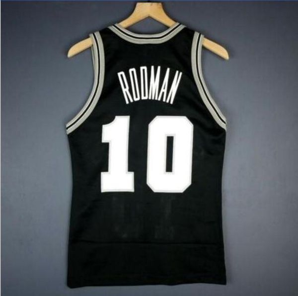

custom men youth women vintage dennis rodman vintage jersey college basketball jersey size s-6xl or custom any name or number jersey, Black