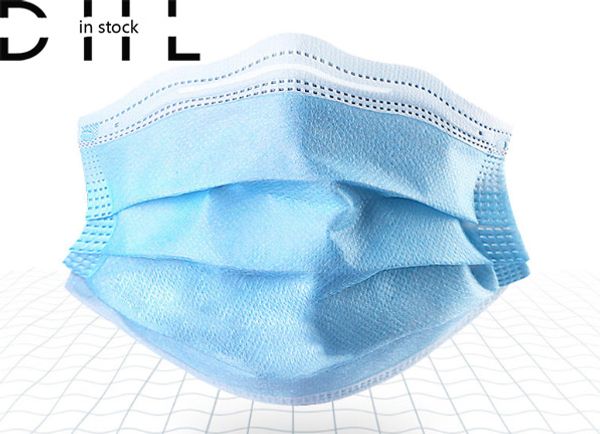 

dhl off-the-shelf disposable face mask dust guard medical disposable surgical in stock masks have the spot pm2