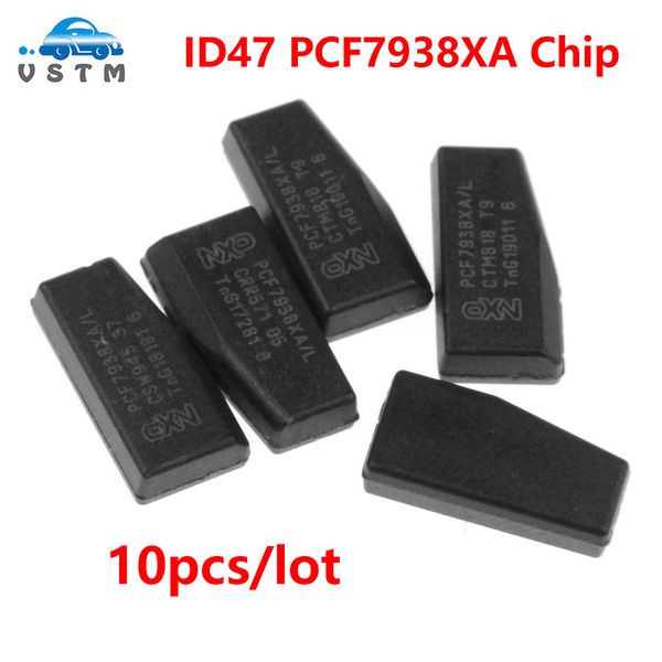 

10pcs/lot 2019 original id47 pcf7938xa carbon car key transponder chip auto car remote copy id 48 chip