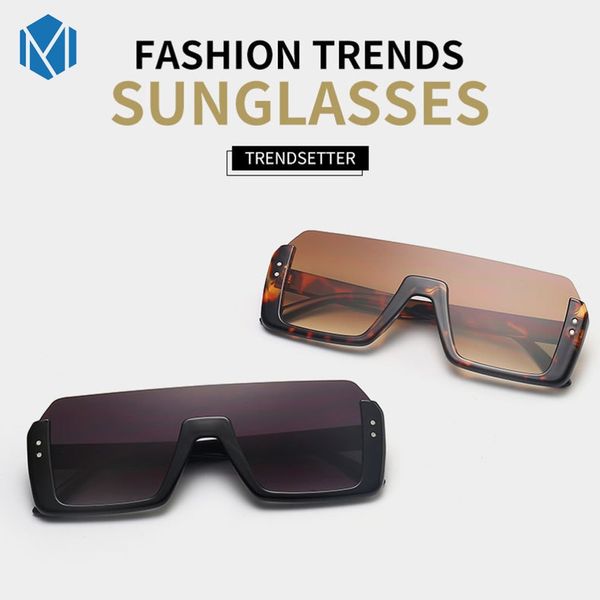 

2019 new fashion semi rimless sunglasses men women retro half frame sun glasses mirror coating lens lenses summer sunglasses, White;black