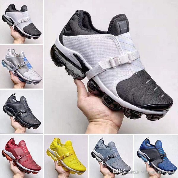 

2019 fashion mens vmax plus paris cushion running shoes tn plus 2.0 strap that wraps around women s designer sneakers size 36-45