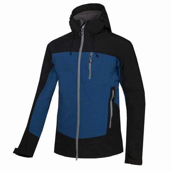

new men helly jacket winter hooded softshell for windproof and waterproof soft coat shell jacket hansen jackets coats 17161, Blue;black