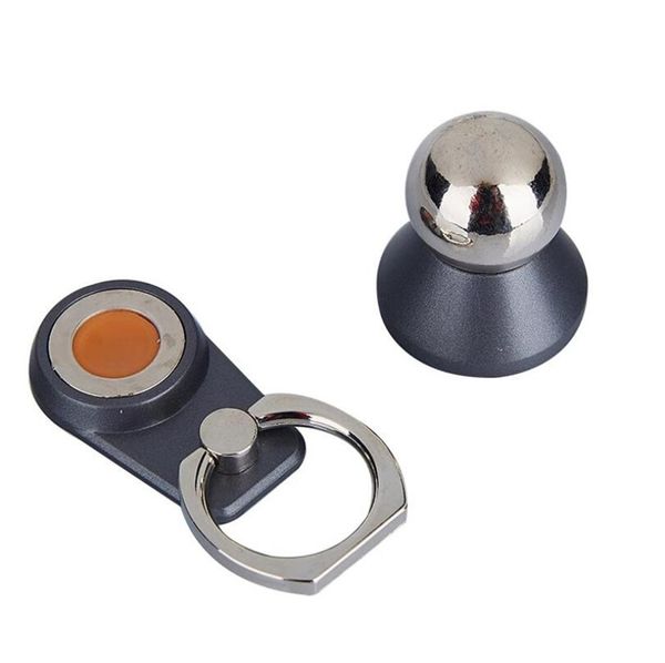 

magnetic steel ball car universal ring bracket deskmobile phone bracket multi-function ring buckle phone frame for: iphone samsun