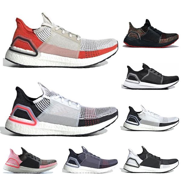 

with socks ultra boost 5.0 men women sneakers cloud white active red true pink black oreo ultraboost sport running shoes breathable