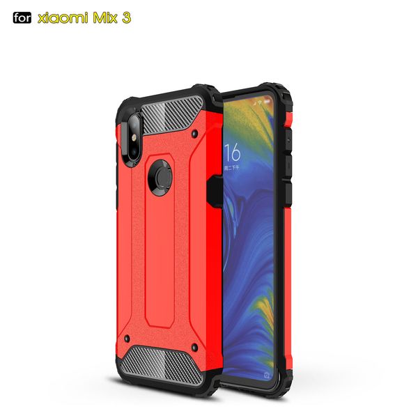 

2in1 Hybrid Dual Layer Armor Case For Xiaomi Mi Mix 3 Mi8 Lite Poco F1 Max 3 8 SE 6X Mix 2S 5X