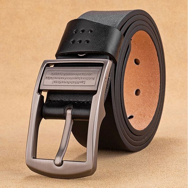 

мода мужчины пряжкой ремня высокого качества искусственная кожа ретро мужские ремни мужские пояса кожаные дизайнерские ремни 2019 новые пода, Black;brown