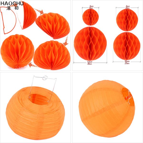

9pcs mixed paper lanterns sets decorative paper pompoms flower hanging honeycomb balls wedding birthday babyshower party decor