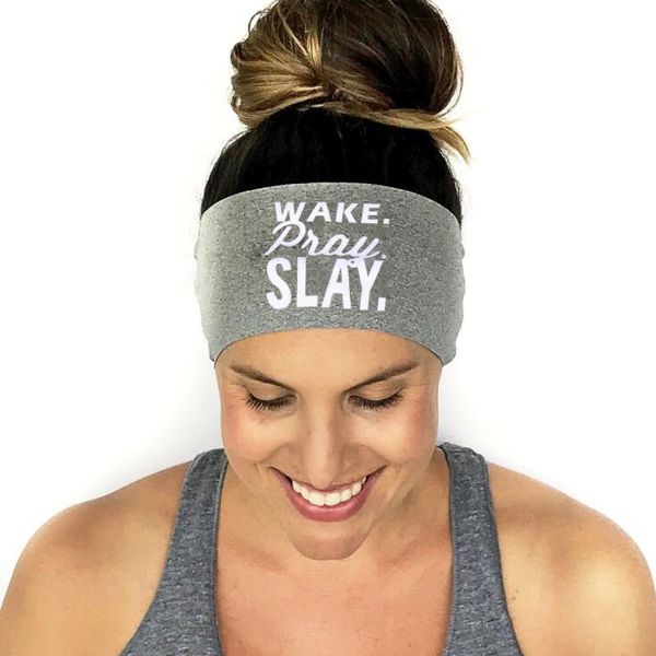 Girls Sports Headbands Yoga Elastic Fitness Women Stretch Head
