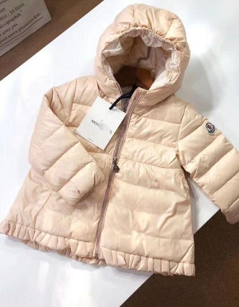 

new baby girls outerwear winter warm coat kids clothes windproof thicken boys girls white dark down jackets, Blue;gray