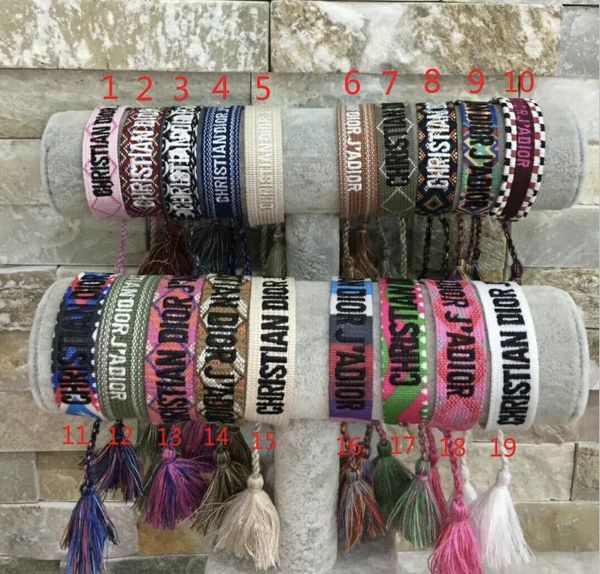 

Fa hion brand ja braided hand trap hand rope bracelet for lady de ign women party wedding lover gift luxury jewelry for bride