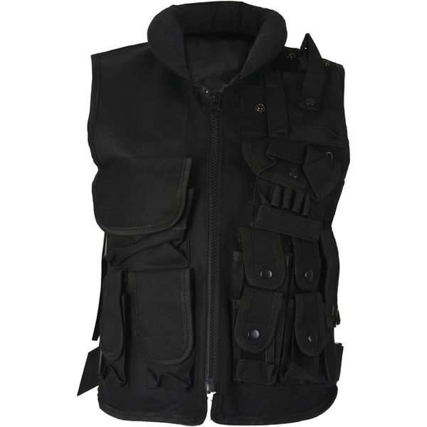 

vest outdoor live-action cs field protective security training (small, Camo;black