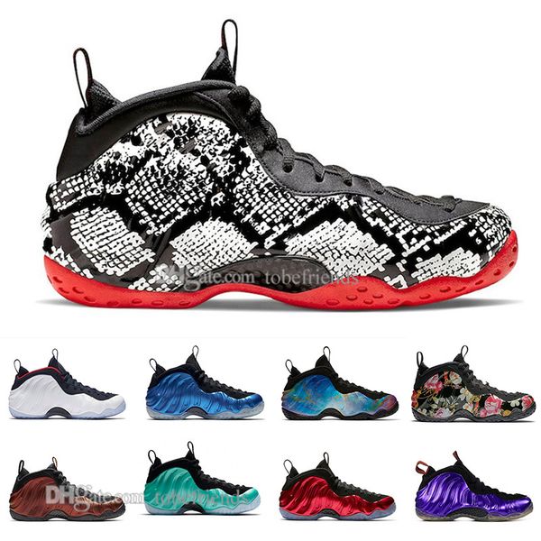 

2019 penny hardaway abalone men basketball shoes usa obsidian glitter purple camo hyper cobalt dr.doom snakeskin royal blue sneaker 7-13