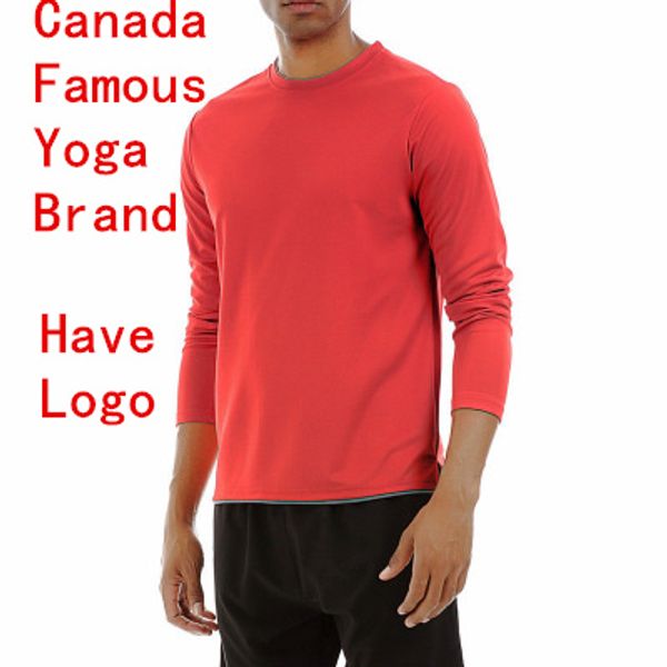 

Новых LYCRA волокно Canana Марка Йога Одежда Have Logo дышащих мужской тройники человек Tshir