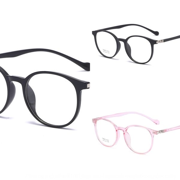

round with myopia myopia female students artistic glasses frame men's transparent jelly multicolor optional glasses frame, Silver