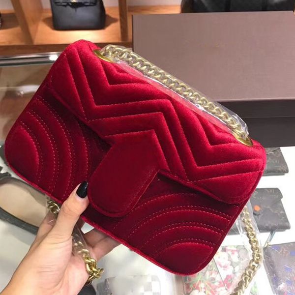 

designer-marmont velvet bags handbags women famous brands shoulder bag sylvie designer luxury handbags purses chain fashion crossbody bag