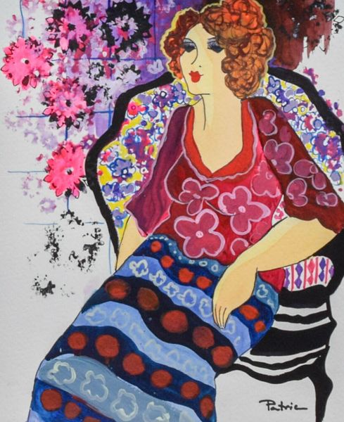 

patricia govezensky - "джули" home decor расписанную hd печать картина маслом на холсте wall art canvas картинки 191211