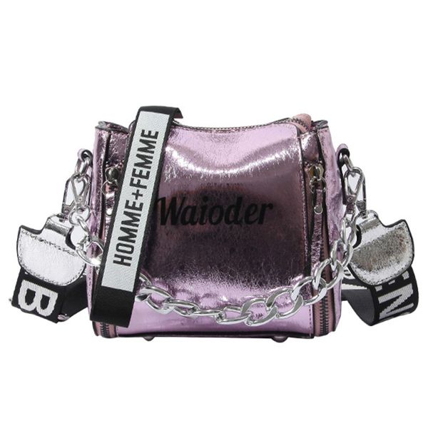 

bucket bag female 2019 new tide korean version of the wild handbag shoulder messenger bags female bag summer broadband packet