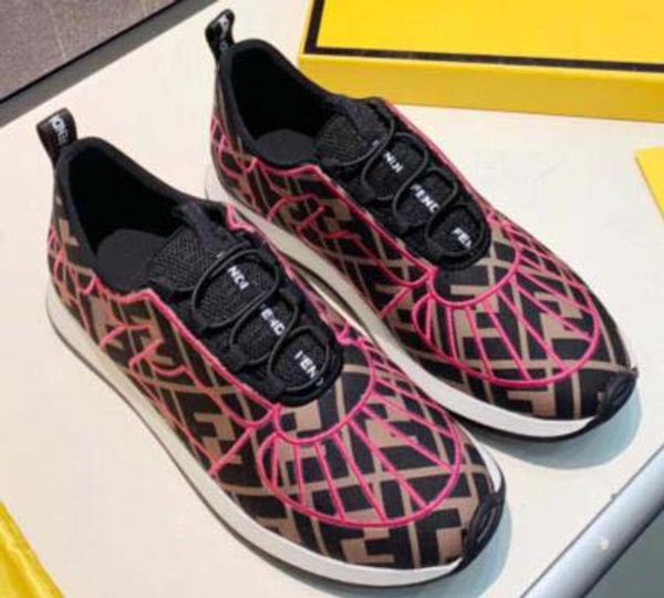 

2019 designers luxurious women sneakers loafers fashion brand women platform genuine leather casual sport shoes trainers 35-40 a4, Black