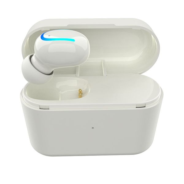 

мода 2019 новый q26 беспроводная мини bluetooth-гарнитура ультра-маленький невидимый наушник спортивные наушники с зарядкой бен eaphones бел
