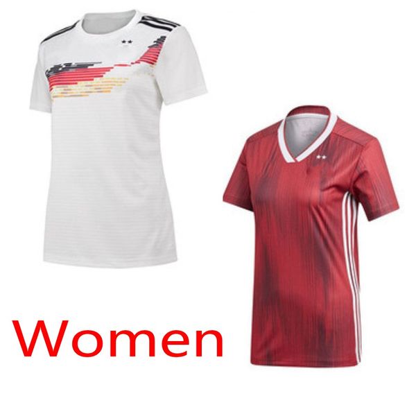 

ГЕРМАНИЯ Women WORLD CUP 2019 Футбол Джерси домой далеко Рубашки 2 звезды девушка Футбольн