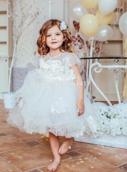 

girl's clother children's graduation revelry luxurious dress beading formal dresses lace material newborn baptism dress, Red;yellow