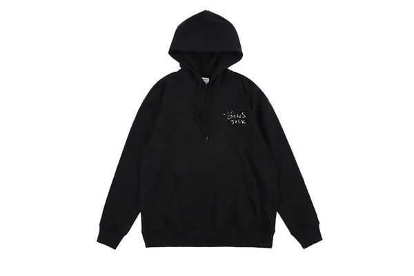 

2019 winter new cactus jack printed hoodies men women hiphop streetwear travis scomen casual hooded sweatshirts pullovers, Black