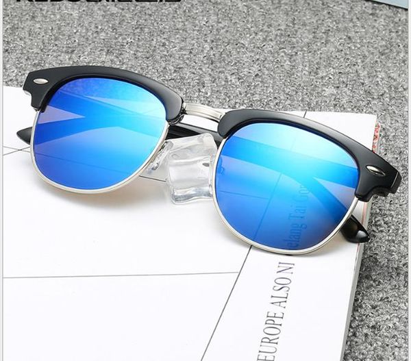 

retro polarized sunglasses classic mi-nail sunglasses men and women's general trend sunglasses, White;black