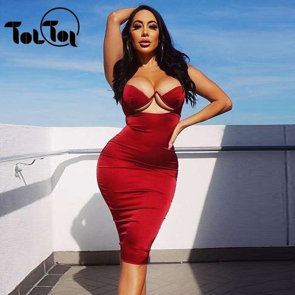

summer dress women satin midi dress 2019 padded club wear underwired cut out party bodycon dresses ladies, Black;gray