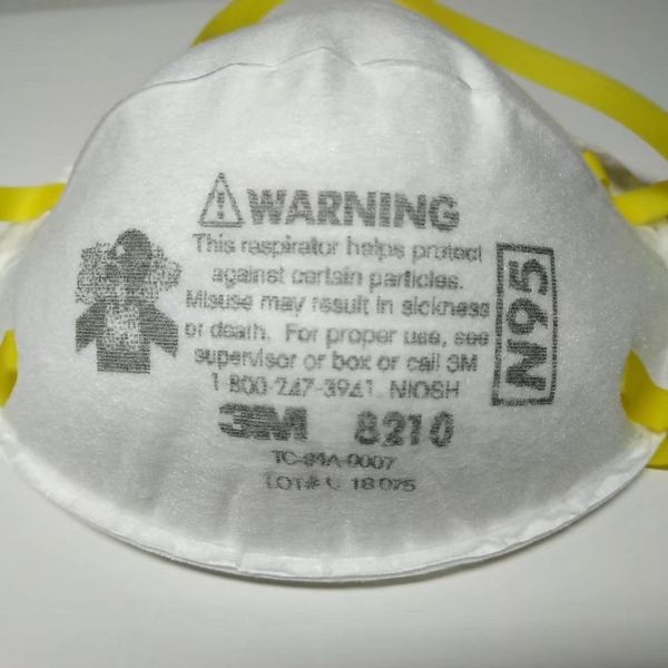 

orginal 3m n95 masks n95 face mask anti dust n95 respirator 20pcs/lot fedex ing