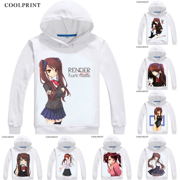 

akazawa izumi akazawa mens hoodies another anaza mystery horror yukito ayatsuji men sweatshirt streetwear anime hoodie long hooded, Black