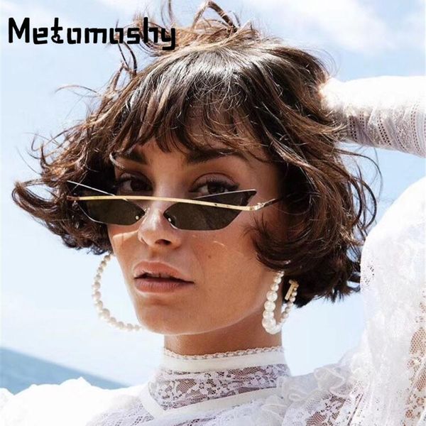 

fashion triangle sunglasses women men hippie cool sun glasses rimless cat eye sun glasses mirror glasses gradient lenses eyewear xwmcf