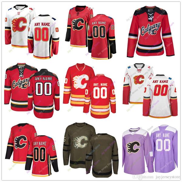 

Jersey Winter Classic Calgary Flames Home Away Salute to Service 2019 Men Women Youth Cheap