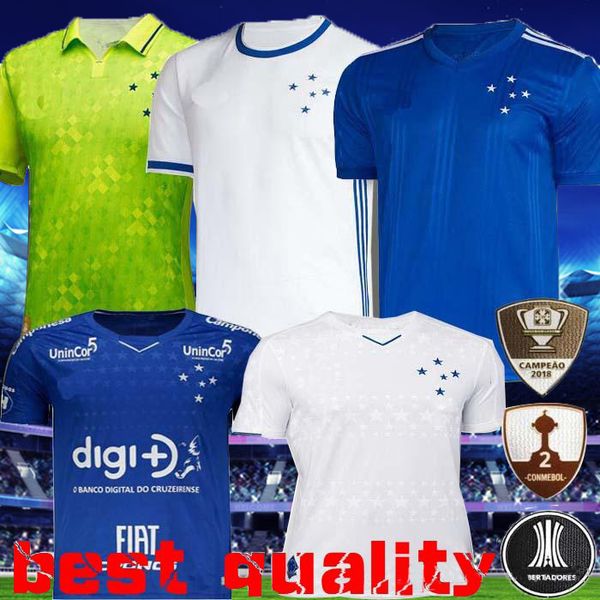 

19 20 latest 2020 cruzeiro soccer jersey 20 21 de arrascaeta fred robinho thiago neves football shirt cruzeiro home brazil club camisas, Black;yellow