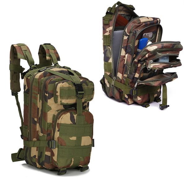 

30l hiking backpack tactical outdoor 3p backpack army camouflage bags trekking camping camouflage cycling bag