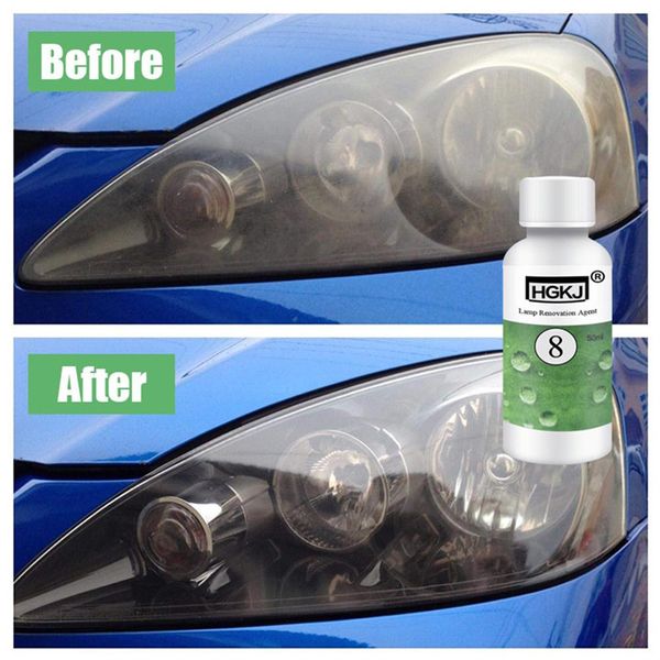 

carprie car liquid 50ml hgkj-8 headlight repair lens restoration kit brightening dyproship 19f1
