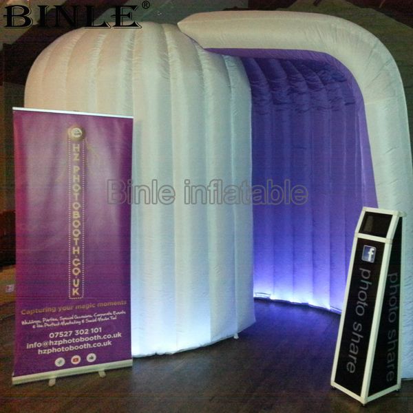 

светодиодного освещение надувных фото стенда свадьба надувные иглу купола фото стены для продажи