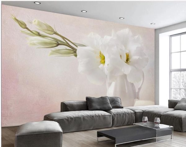 

wallpaper for walls 3 d for living room three-dimensional tulip wallpapers flowers wallpapers background wall