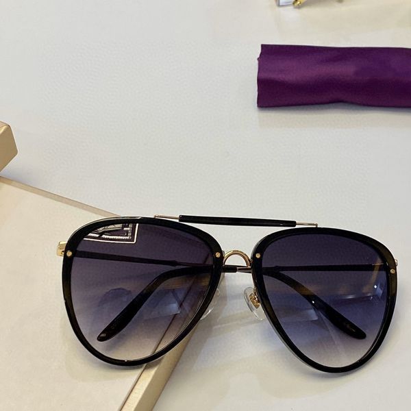 

new fashion designer sunglasses 0672 pilot frame simple elling style uv 400 outdoor protection eyewear popluar glasses, White;black