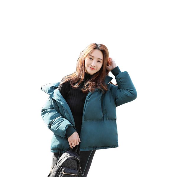 

bread service female student cotton coat cotton coat female, Black